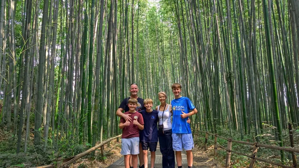 Arashiyama Bamboo Temple, with Monkey or Secret Sake Brewery